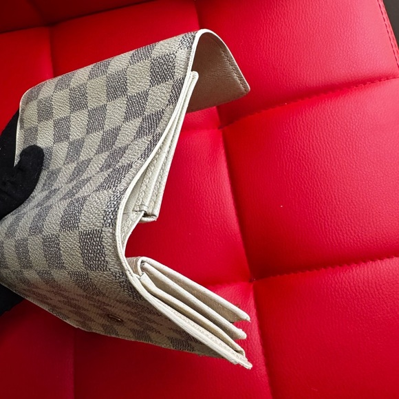 Louis Vuitton Damier Azur Canvas Alexandra Wallet vintage pre-loved 2007 - Picture 10 of 16